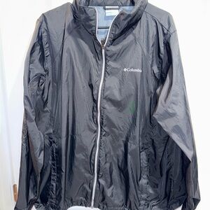 Columbia unisex black Lightweight Wind breaker Jacket size 2xl